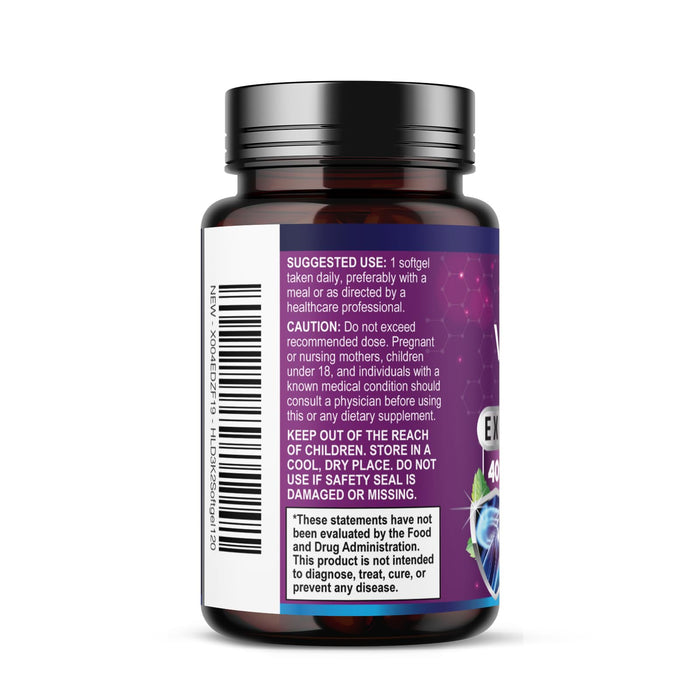 Vitamin D3 K2 - Vitamin D3 (5000 iu) & 100 mcg Vitamin K2 (MK-7) Complex for Immune Support & Bone, Teeth & Muscle Health - Easy to Swallow, Gluten Free, Non-GMO, Bottled in USA - 120 Softgels