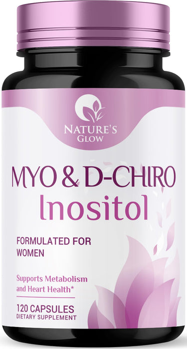 Myo-Inositol & D-Chiro Inositol 1025mg – 120 Capsules