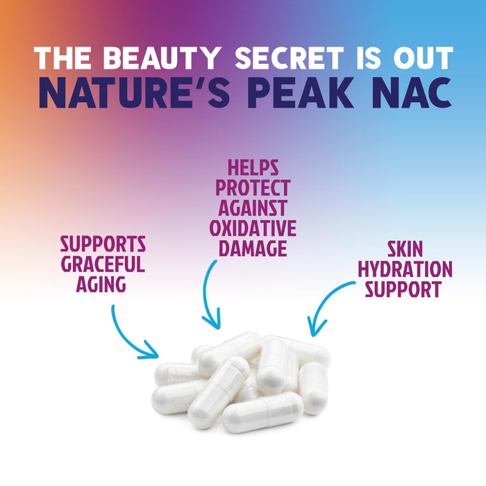 N-Acetyl Cysteine (NAC) 1200 mg â€“ Premium Antioxidant & Immune Support - Glutathione Precursor for Liver, Lung & Respiratory Support â€“ Nature's Fast Absorption, Non-GMO, Gluten-Free - 120 Capsules