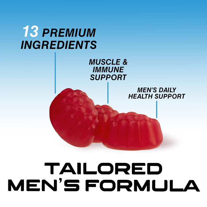 Multivitamin for Men - Daily Mens Multivitamins & Multiminerals with Vitamin D, Vitamin C, B12 Zinc & More - Energy, Memory, Focus & Immune Health Support - Essential for Men Over 40 - 60 Capsules