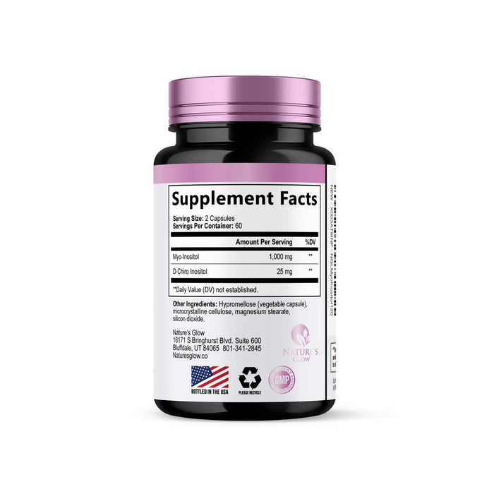 Myo-Inositol & D-Chiro Inositol 1025mg – 120 Capsules