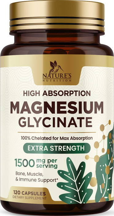 Magnesium (Glycinate) – 250mg – 120 Count