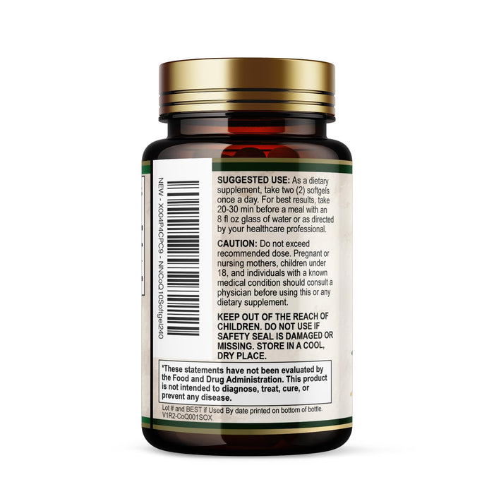 CoQ10 200mg Softgels – 240 Softgels