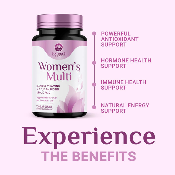 Women’s Daily Multivitamin – 120 Capsules