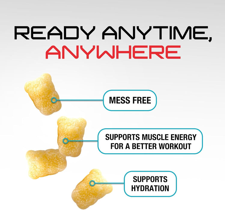 Creatine Monohydrate Gummies 2000mg - Best Micronized, Sugar Free Creatine Chewables for Men & Women - Supports Lean Muscle, Strength, Energy, & Endurance - Non-GMO, Gluten Free - 60 Lemon Gummies