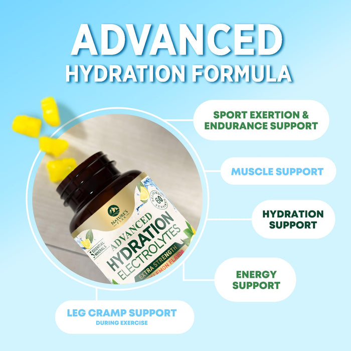 Hydration Electrolyte Gummies – 120 Gummies