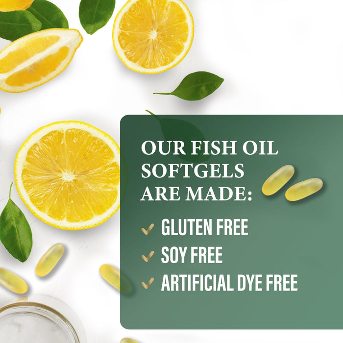 Omega-3 Fish Oil – 2400mg – 60 Softgels