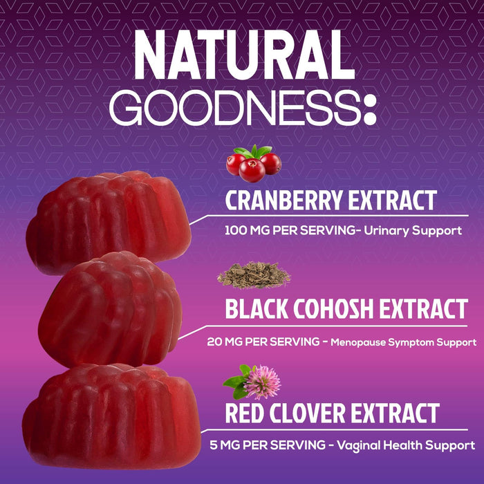 Menopause for Women – 3 Billion CFU – 60 Gummies