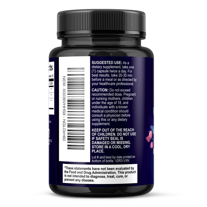 Menopause Supplements for Women with DIM - Natural Hormone Support for Women, Menopause Relief and Balance Antioxidant for Energy & Skin Health, Hot Flashes and Night Sweats Support - 60 Capsules