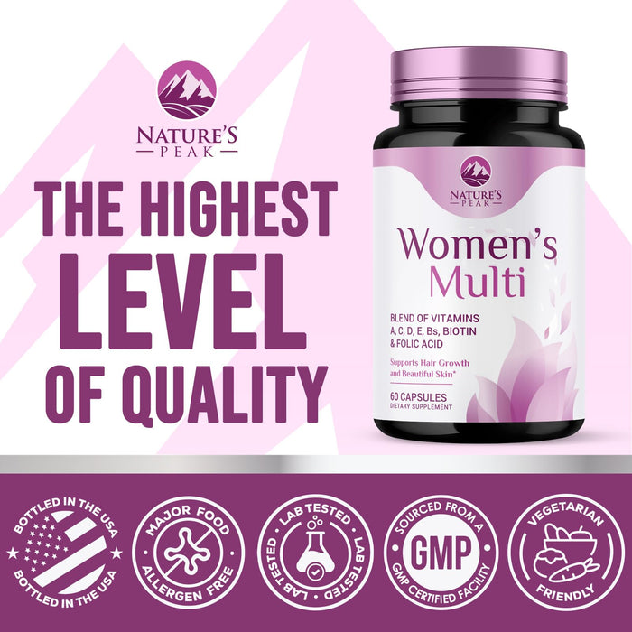Women’s Daily Multivitamin – 60 Capsules