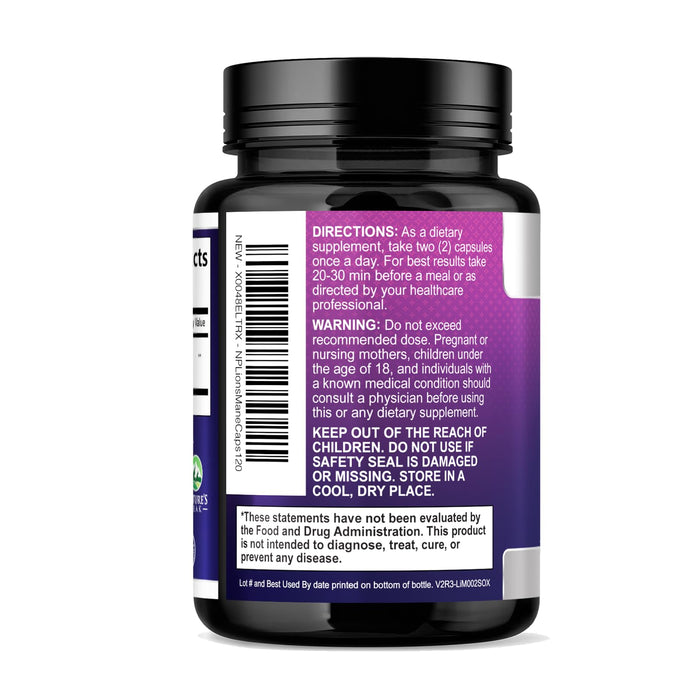 Lions Mane Mushroom Capsules 10,000mg - Lion’s Mane Supplement Capsules for Memory and Focus Support, Brain, Immune Health Support, Vegan, Bottled in USA, Lions Mane Mushroom Powder Extract, 120 Count