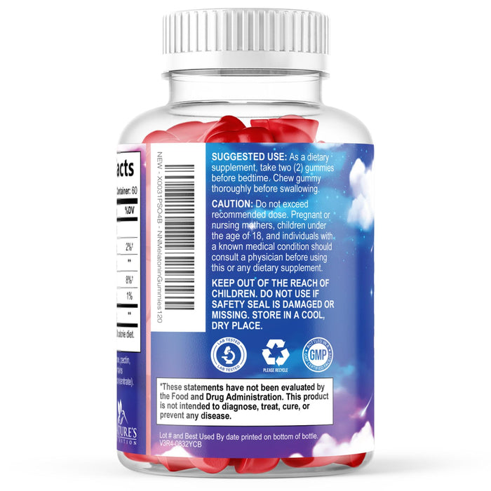 Sleep Gummies with Melatonin - Extra Strength Sleep Gummy, 12 mg Melatonin, Natural Melatonin Gummy, Occasional Sleep Support Supplement for Adults, Vegan, Non-GMO, Gomitas para Dormir - 120 Gummies