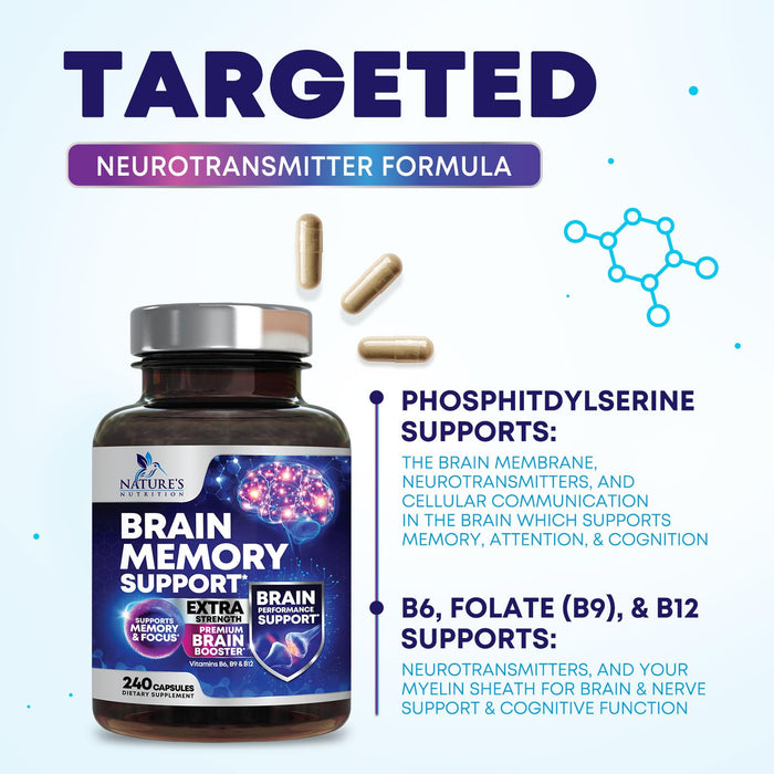 Brain Memory – 240 Capsules