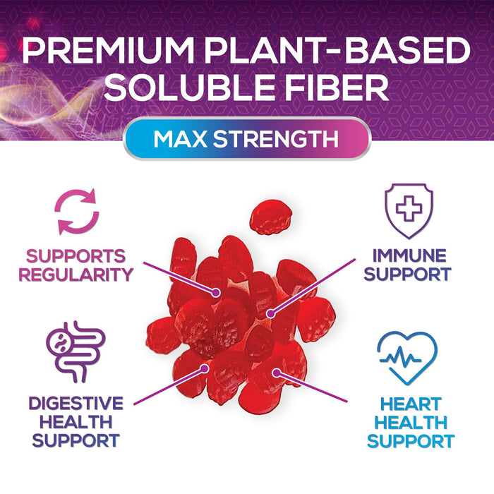 Fiber Gummies – 120 Gummies