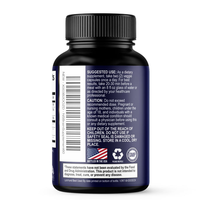 Brain Memory – 60 Capsules