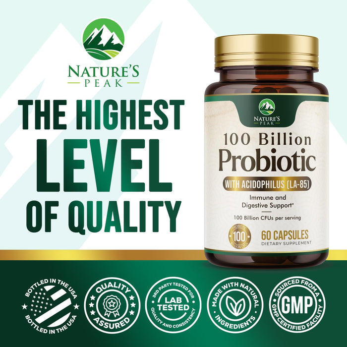 Women’s Daily Probiotic – 100 Billion CFU – 60 Capsules