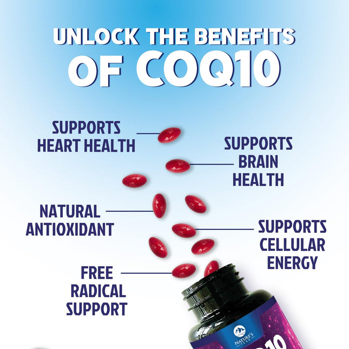CoQ10 200mg – 240 Softgels