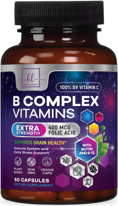 B Complex Vitamin 1000mcg – 60 Capsules