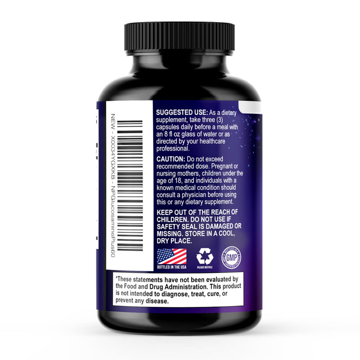 Glucosamine Chondroitin MSM Joint 2100mg – 60 Capsules