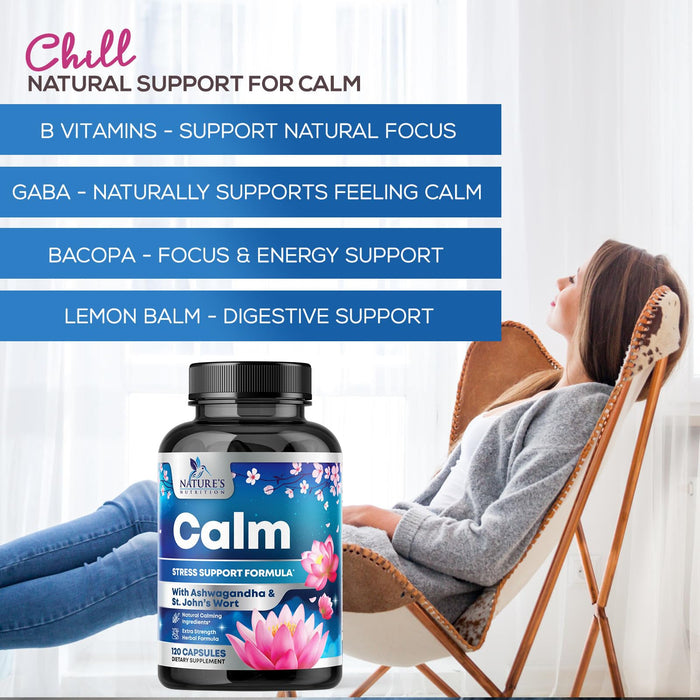 Natural Calm – 120 Capsules