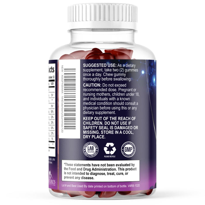Sambucus Elderberry Immune Support Gummies for Kids & Adults, Elderberry Extract Gummy with Vitamins with Vitamin C, D3, Zinc, Immune Health Support Gummy Supplement, Black Elder Berry - 120 Gummies