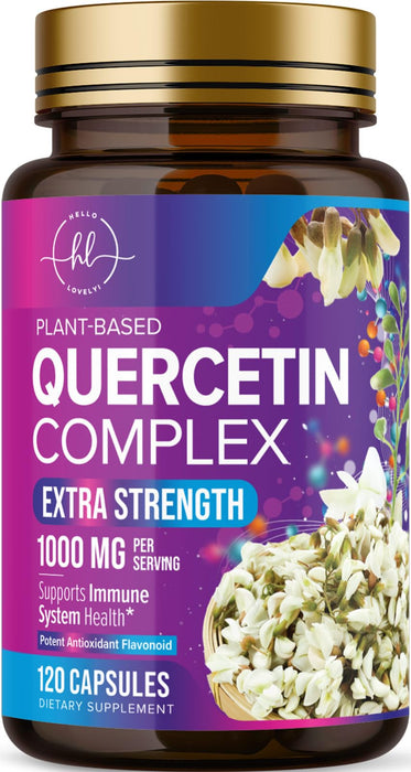 Quercetin 1000mg Servings – 120 Capsules