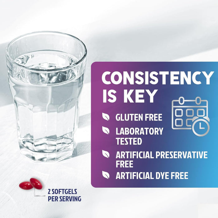 CoQ10 200mg - Ultra High Absorption Co Q 10 Softgel Supplement With Black Pepper, Energy & Heart Health Support Antioxidant - Coenzyme Q10 (Ubiquinone) for Women & Men, Bottled in USA - 120 Softgels