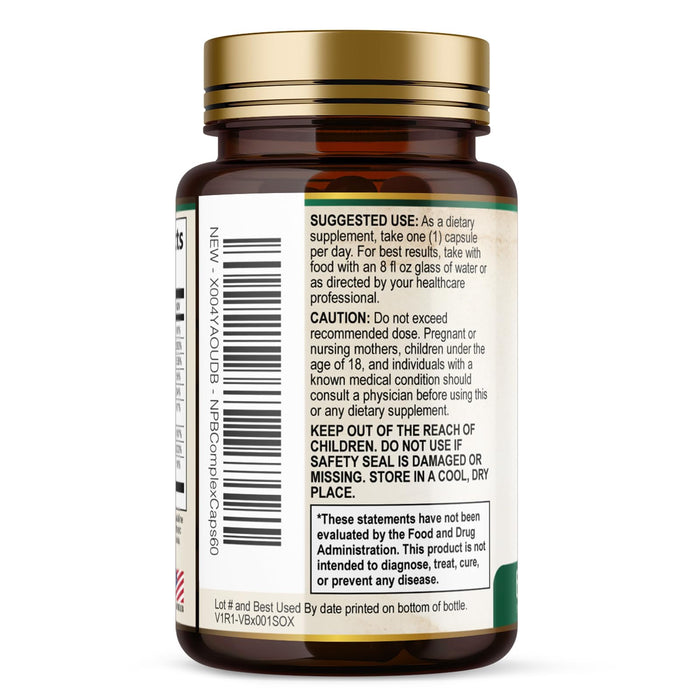 B Complex Vitamin 1000mcg – 60 Capsules