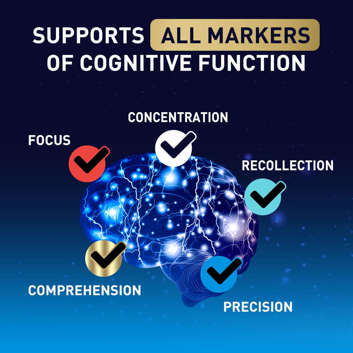 Brain & Focus Nootropic Formula – 60 Gummies