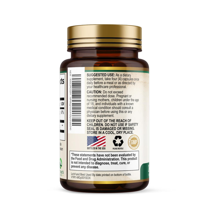 Magnesium Glycinate 500mg – 240 Tablets