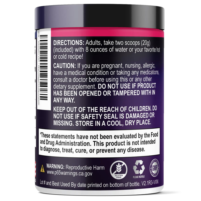 Collagen Peptides Powder for Women & Men - Hydrolyzed Type 1 & 3 Collagen Powder & Hyaluronic Acid - Vital Support for Hair, Nail, Skin, Bone & Joint Health - Zero Sugar, Unflavored - 28 Servings