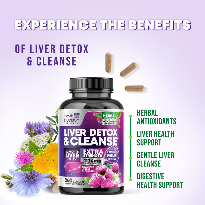 Liver Support Formula – 240 Capsules