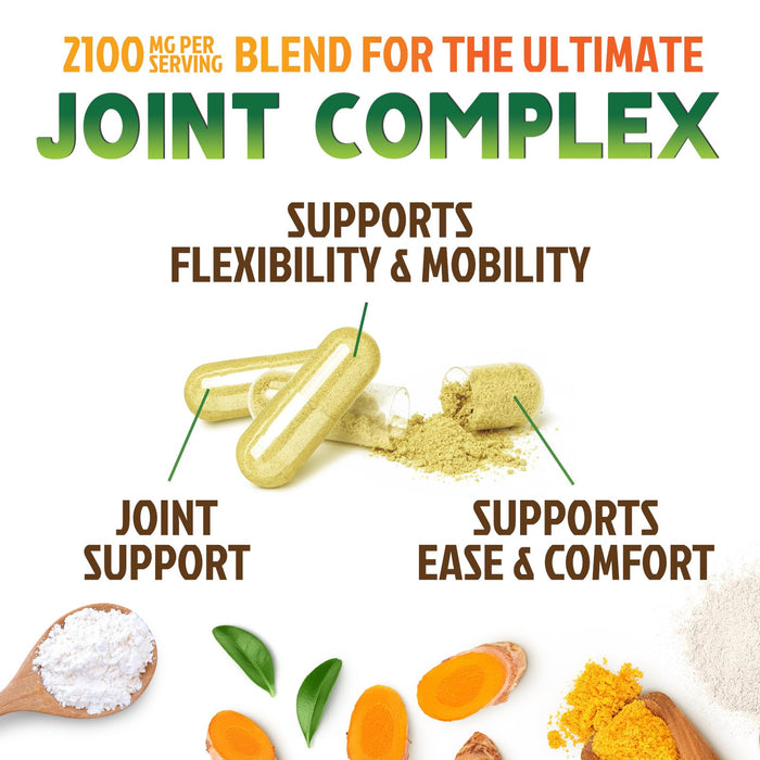 Glucosamine Chondroitin MSM 2100mg Complex – 240 Capsules