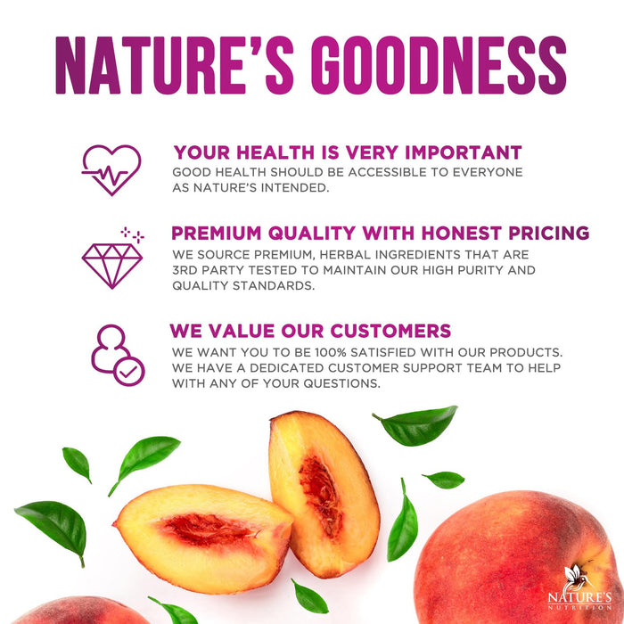 Nature's Nutrition CoQ10 Gummies 100mg â€“ High Absorption Coenzyme Q10 Supplement for Heart Health, Energy & Antioxidant Support â€“ Peach Flavor Gummy, Vegan, Non-GMO, Gluten Free â€“ 120 Count