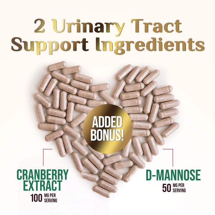 Vaginal Probiotics for Women - pH Balance, Digestive, UT & Feminine Health Support - 50 Billion CFU, 10 Probiotic Strains, Cranberry & Prebiotics - Vag Women Health Supplements - 60 Capsules