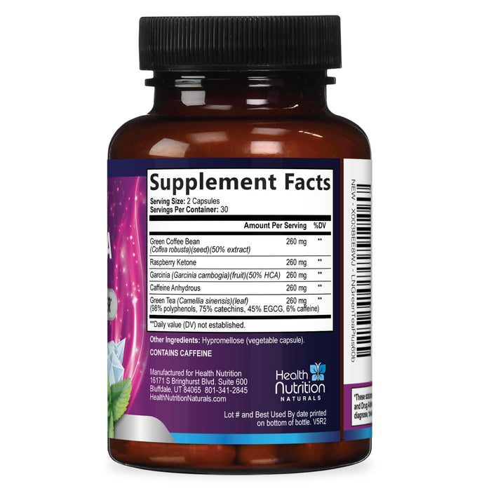 Green Tea Extract Pills - 98% Standardized EGCG 1300mg 3X Strength for Natural Energy - Supports Heart & Antioxidant Health Herbal & Immune Support Supplement Polyphenols & Catechins - 60 Capsules