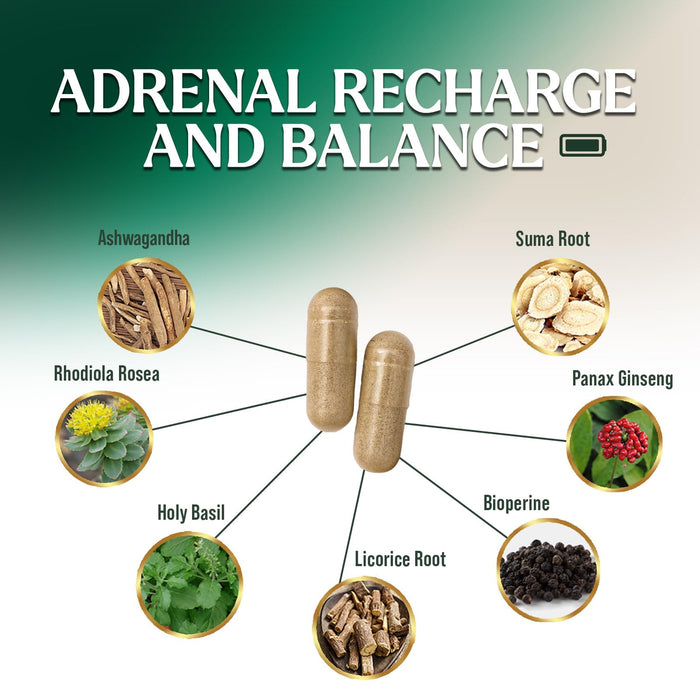 Adrenal Support Cortex Complex – 120 Capsules