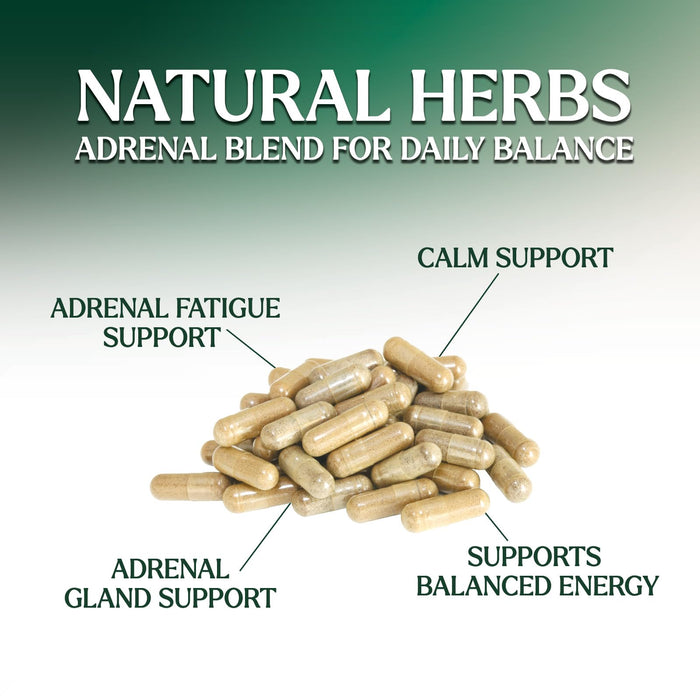 Adrenal Support Supplements Cortex Complex, Best Energy Supplement, Supports Cortisol Health & Energy Levels, Daily Ashwagandha for Women & Men, Supports Adrenal Fatigue & Immune System, 120 Capsules