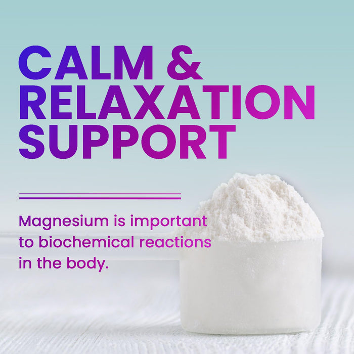 Magnesium Citrate Vegan Calm Magnesium Powder – 60 Servings