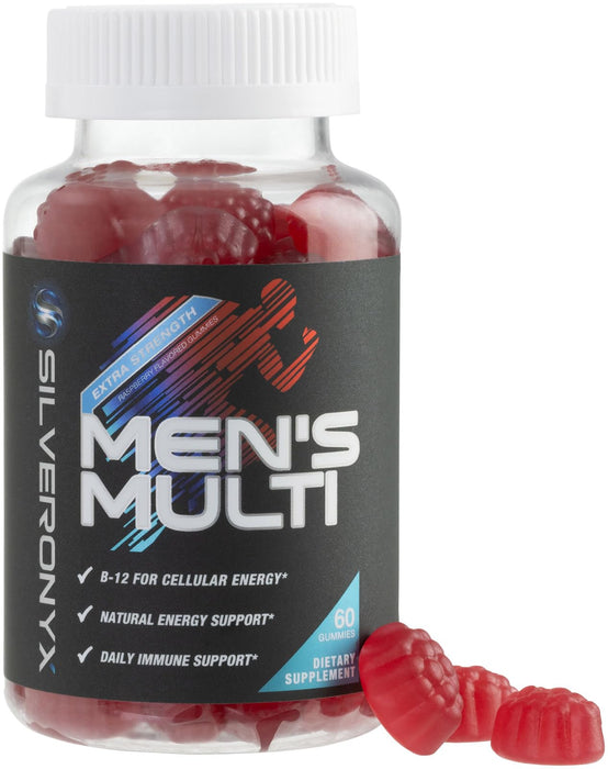Multivitamin for Men - Daily Mens Multivitamins & Multiminerals with Vitamin D, Vitamin C, B12 Zinc & More - Energy, Memory, Focus & Immune Health Support - Essential for Men Over 40 - 60 Capsules