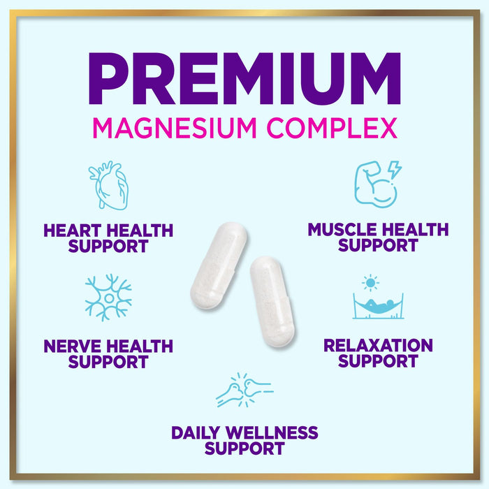 Magnesium Complex 500 mg – 60 Capsules
