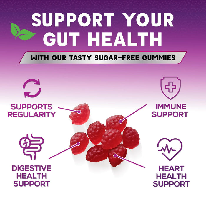 Fiber Gummies – 120 Gummies