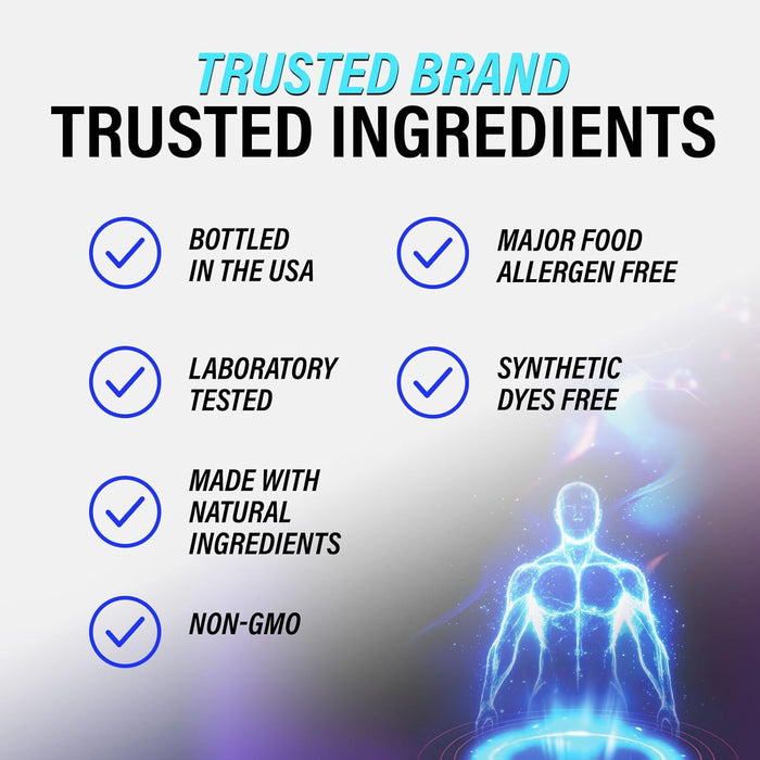 Men's Multivitamins Supplement - Complete Daily Multivitamin for Men with Vitamin B12, A, C, D, E, Zinc, Calcium, Iron, Folate - Immune Health & Energy Support - High Potency & Non-GMO - 60 Capsules