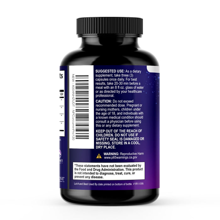 Turmeric Supplement Curcumin 2350mg - with Organic Ginger & Turmeric, BioPerine Black Pepper Extract 95% Curcuminoids - Advanced Absorption Antioxidant & Joint Immune Support - Vegan - 120 Capsules