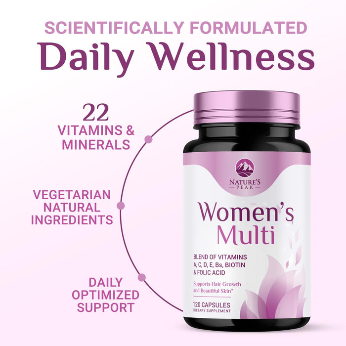 Women’s Daily Multivitamin – 120 Capsules