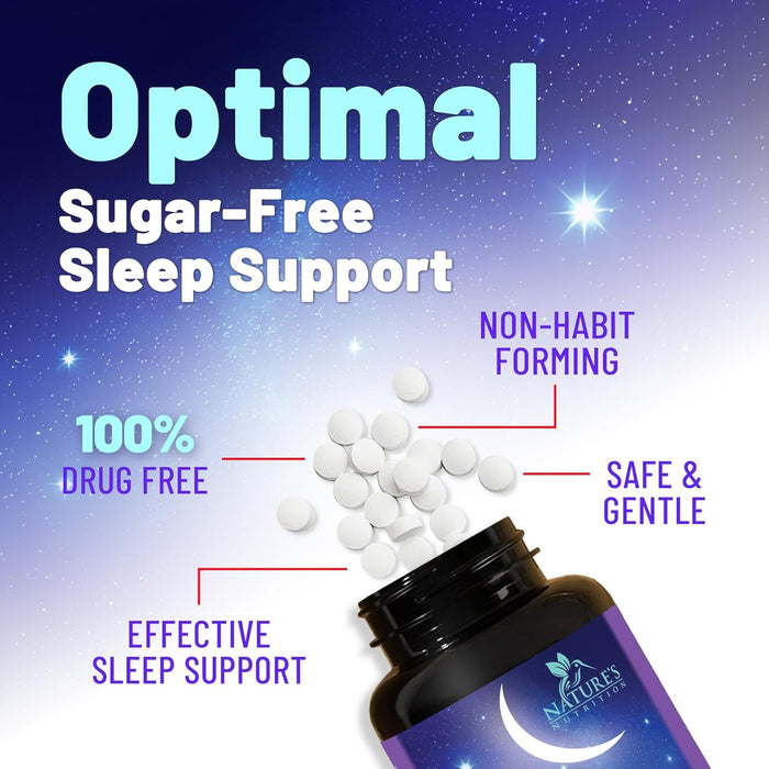 Fast Dissolve Melatonin 10mg, Sleep Support for Adults, Melatonin Sleep Supplement, for Promoting Restful Sleep, Non-Habit Forming, 100% Drug Free, Berry Flavored - 240 Chewable Tablets