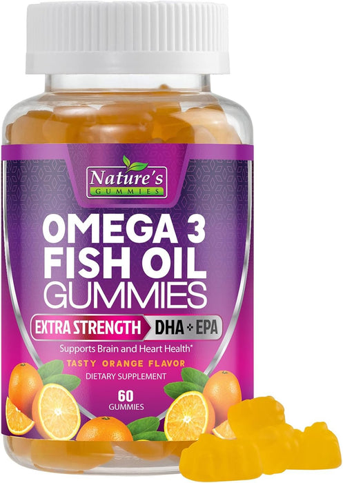 Omega-3 Fish Oil – 60 Gummies