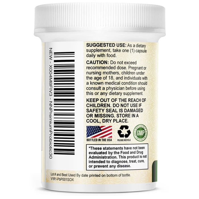 Probiotics for Women Capsules - 100 Billion CFU Prebiotics, Acidophilus Probiotics Supports Immune System Digestive Health, Supports Occasional Constipation & Bloating, Daily Supplement - 30 Capsules