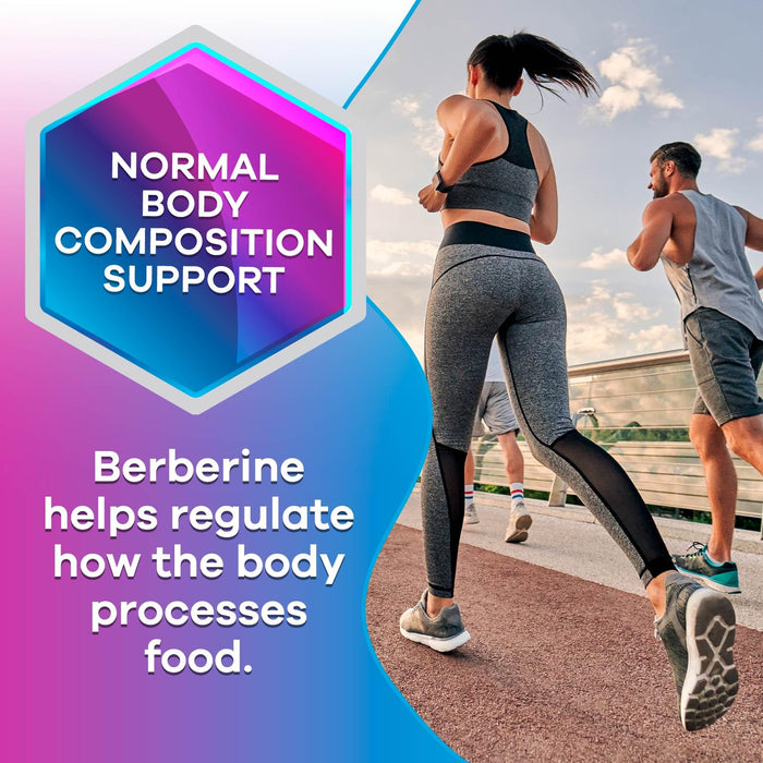Berberine HCL 1200mg Supplement - Berberine HCI Capsules High Absorption Supplement for Heart Health & Immune Support, High Strength, Gluten-Free, Vegan, Non-GMO Pills - 60 Veggie Capsules