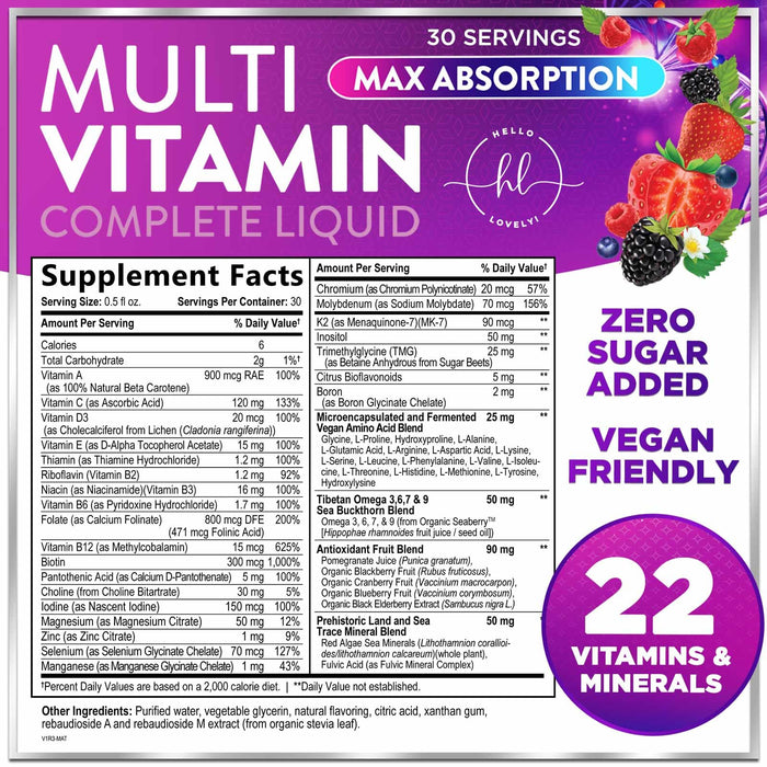 Women’s Daily Multivitamin – 15 Fl Oz